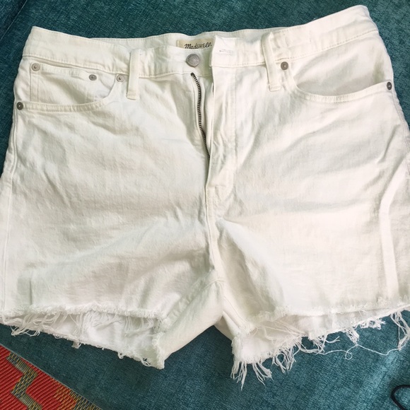 Madewell High-Rise Denim Shorts - Picture 1 of 4